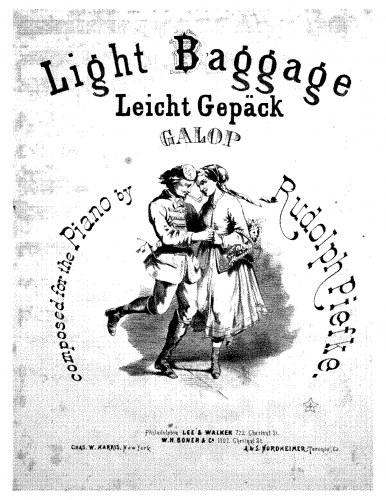 Piefke - Light Baggage - Score