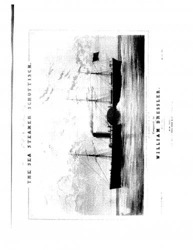 Dressler - The Sea Steamer Schottisch - Score