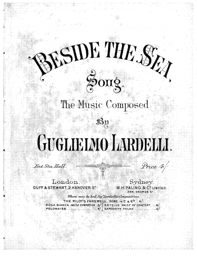 Lardelli - Beside the Sea - Score