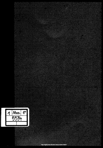 Folk Songs - The Scots Musical Museum - 12 Songs For Voice and Piano (Ritter) - Score