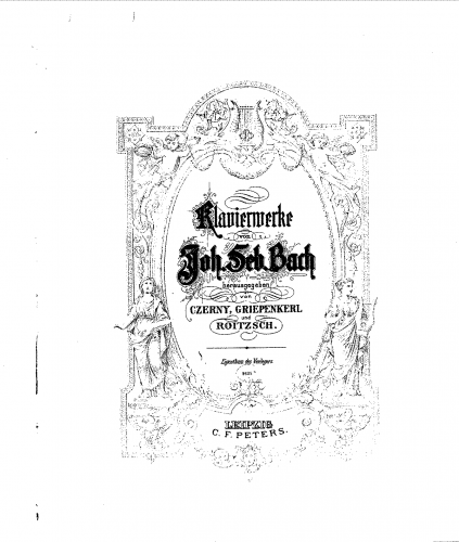 Kirchhoff - Fantasia and Fughetta - Score