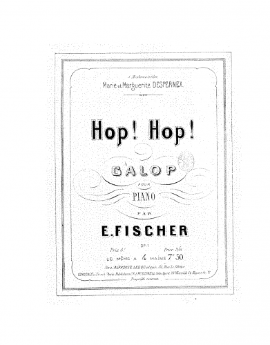 Fischer - Hop! hop! - Score