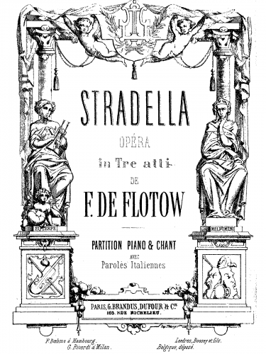 Flotow - Alessandro Stradella - Vocal Score - Score