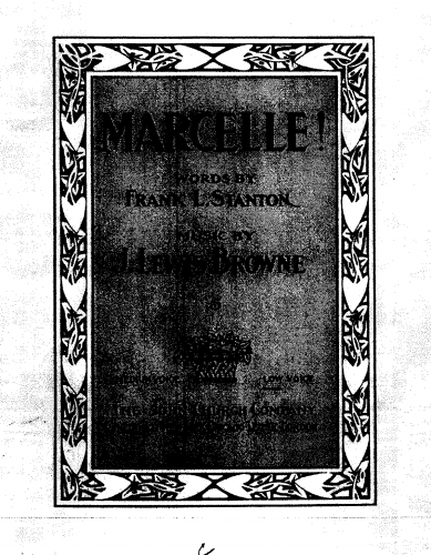 Browne - Marcelle! - Score