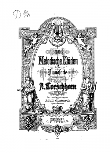 Loeschhorn - 30 Melodische Etuden, Op. 52 - Heft I: Nos. 1-10