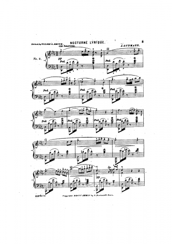 Gutmann - Nocturne Lyrique - Score