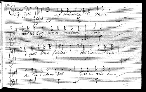 Conti - Le sembianze di Nice - Score