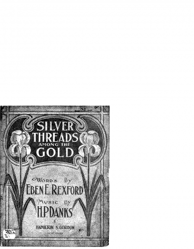 Danks - Silver threads among the gold - Score