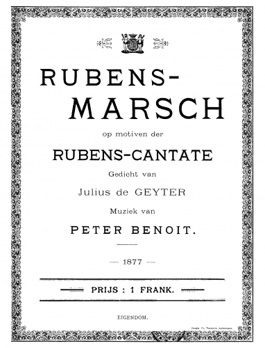 Benoît - Rubensmars - Score
