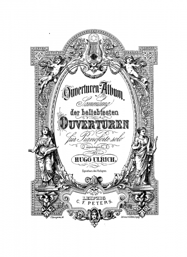 Spontini - La vestale - Overture For Piano solo (Ulrich) - Score