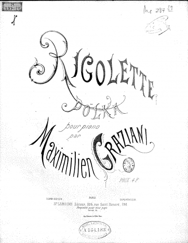Graziani - Rigolette - Score
