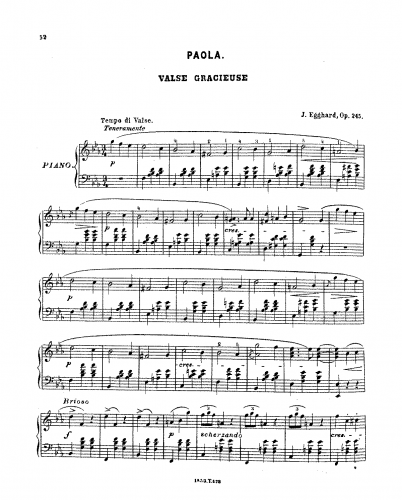 Egghard - Paola - Score