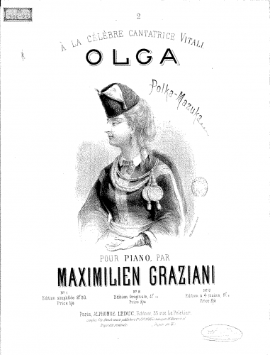 Graziani - Olga - Score
