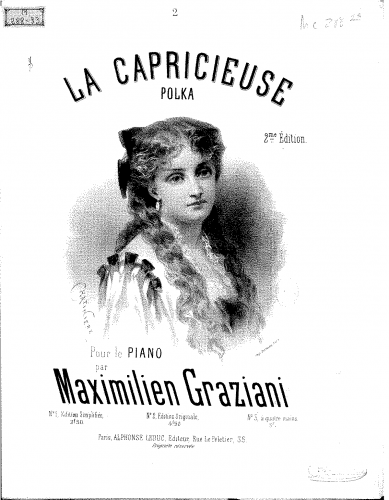 Graziani - La capricieuse - Score