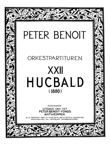 Benoît - Hucbald - Score