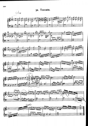 Sweelinck - Toccata XIII (Ionian) - Score