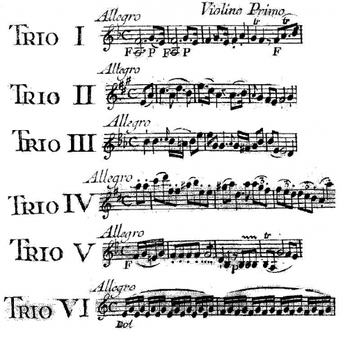 Cambini - 6 Trios for 2 Violins and Viola