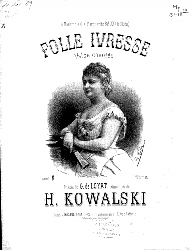 Kowalski - Folle ivresse - Score