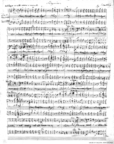 Grieg - Flagsong, EG 172 - Score