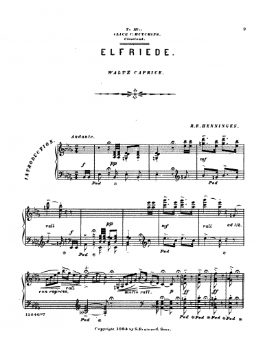 Henninges - Elfriede - Score