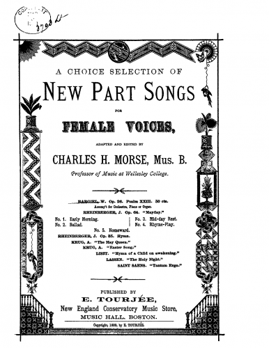 Bargiel - Psalm 23 - Vocal Score - Score