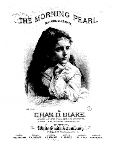Blake - The Morning Pearl - Score