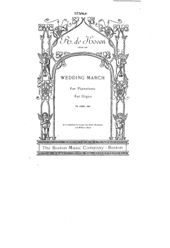 De Koven - Wedding March, Op. 405 - Score