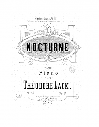Lack - Nocturne - Score