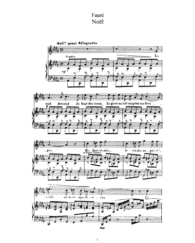 Fauré - 2 Songs, Op. 43 - No. 2 - Nocturne