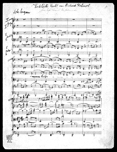 Schoenberg - Verklärte Nacht, Op. 4 - Original Version (String Sextet) - Score