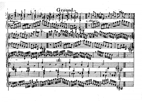 Richardson - Lesson in A minor - Score