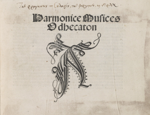 Petrucci - Harmonice Musices Odhecaton A - Score