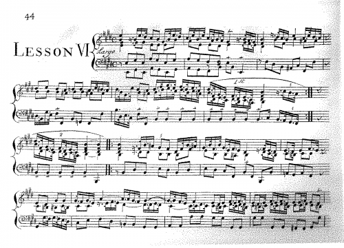 Gunn - Lesson VI - Score