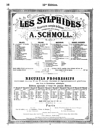 Schmoll - Les Sylphides - 16. La Valse des Sirènes