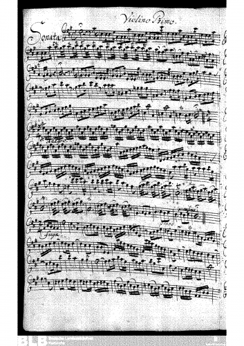 Molter - Sonata grossa in A major