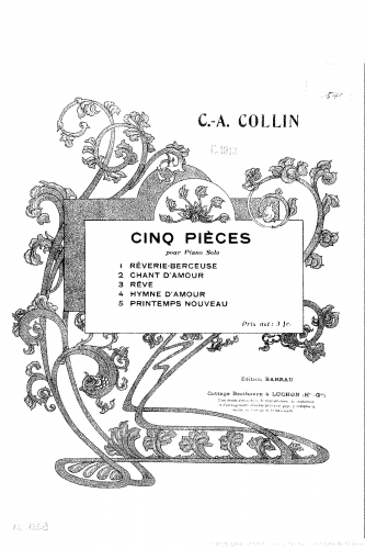 Collin - 5 pièces - Score
