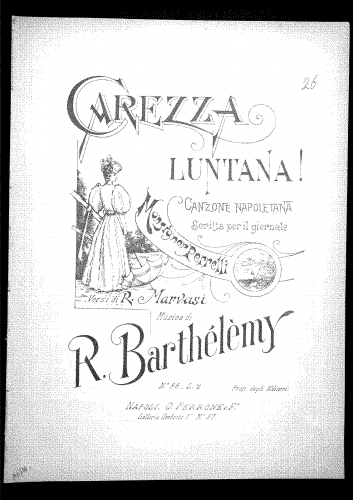 Barthélemy - Carezza luntana! - Score
