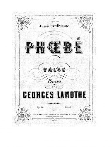 Lamothe - Ph?bé - Score