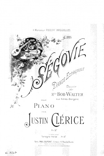 Clérice - Ségovia - Score