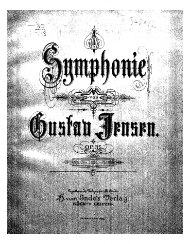 Jensen - Symphony - Score