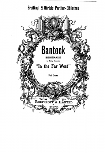 Bantock - In the Far West - Full Score - Score