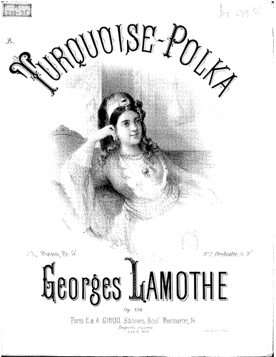 Lamothe - Turquoise-polka - Score