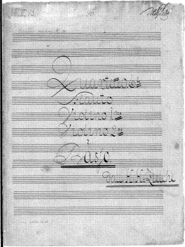 Zielche - 6 Quartets for Flute and Strings - 6 Quartets