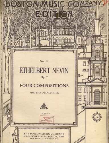 Nevin - 4 Piano Compositions - Piano Score - Score