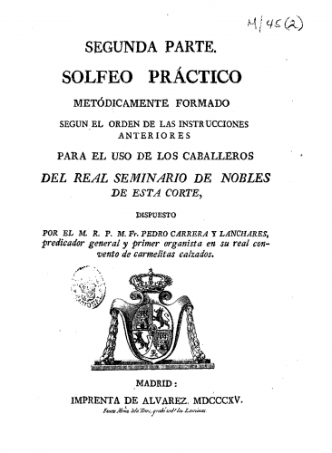 Carrera y Lanchares - Solfeo práctico - Complete Book
