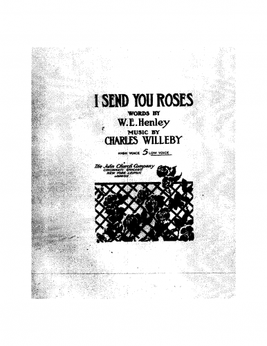 Willeby - I Send You Roses - Score