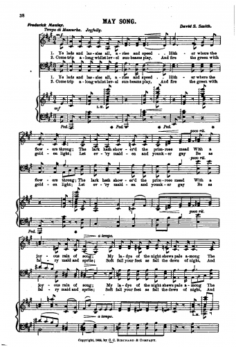 Smith - May Song - Score