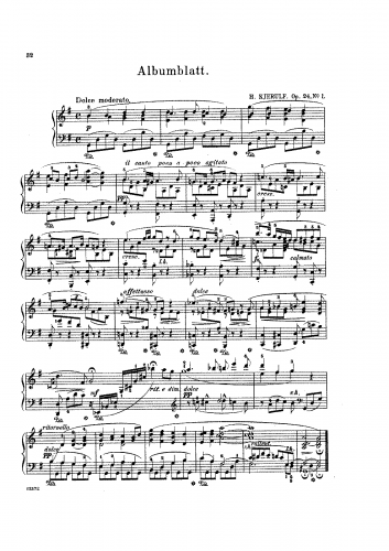 Kjerulf - 4 Pieces - Score