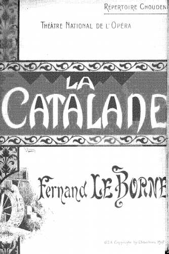Le Borne - La Catalane - Score