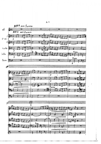 Kalliwoda - Concertino for Oboe, Op. 110 - Score